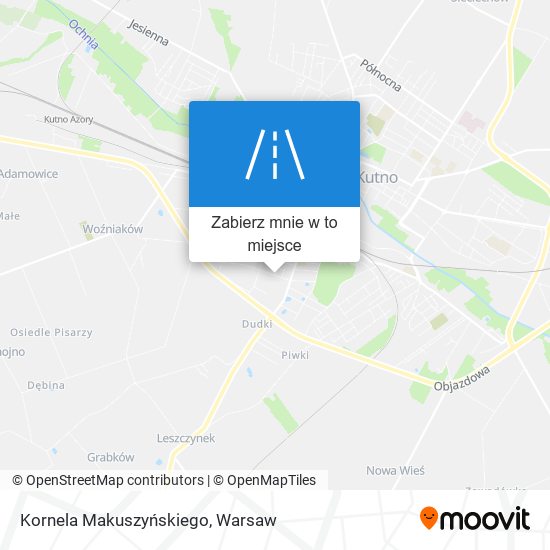 Mapa Kornela Makuszyńskiego