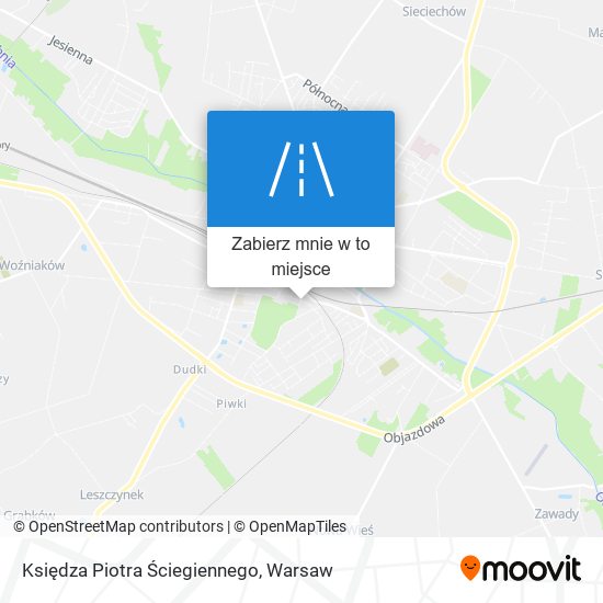 Mapa Księdza Piotra Ściegiennego