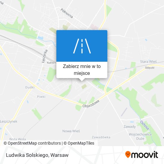 Mapa Ludwika Solskiego