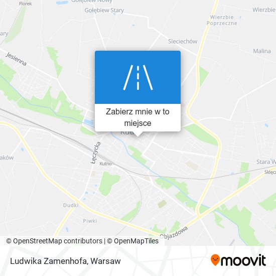 Mapa Ludwika Zamenhofa