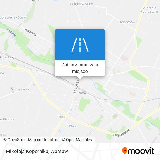 Mapa Mikołaja Kopernika