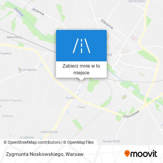 Mapa Zygmunta Noskowskiego