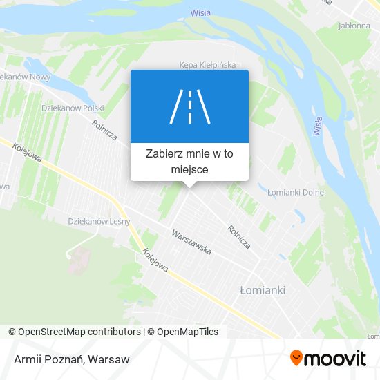 Mapa Armii Poznań