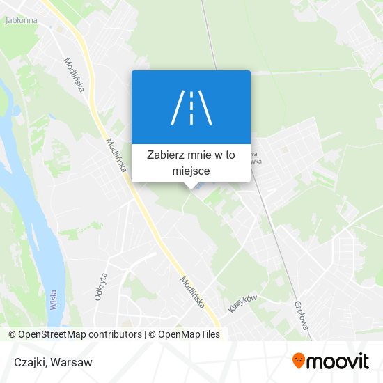 Mapa Czajki