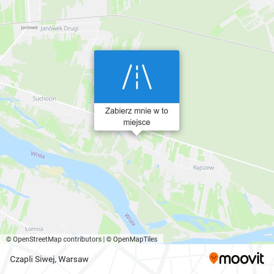 Mapa Czapli Siwej