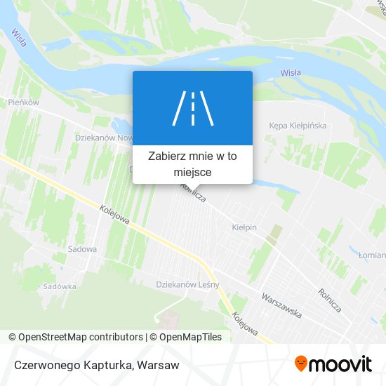 Mapa Czerwonego Kapturka