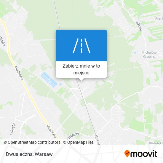 Mapa Dwusieczna