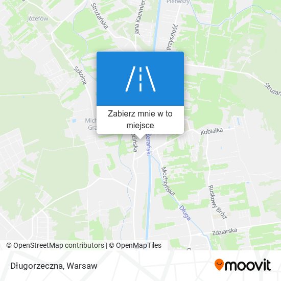 Mapa Długorzeczna