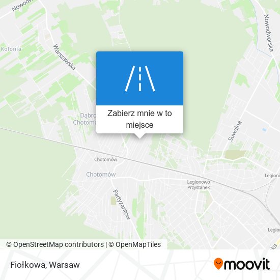 Mapa Fiołkowa