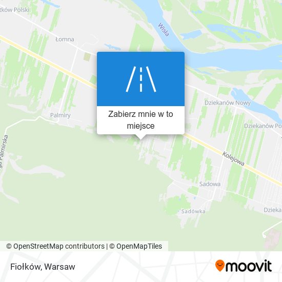 Mapa Fiołków