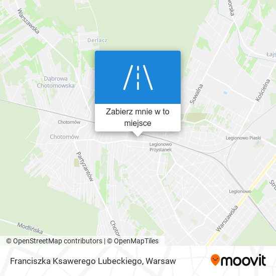 Mapa Franciszka Ksawerego Lubeckiego