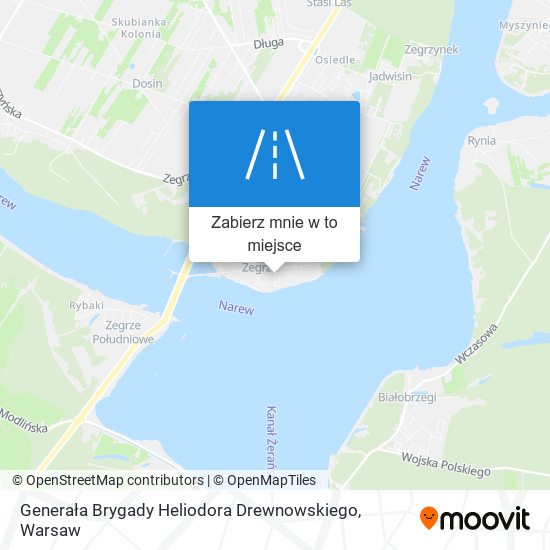 Mapa Generała Brygady Heliodora Drewnowskiego