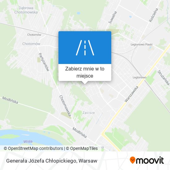 Mapa Generała Józefa Chłopickiego