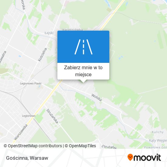 Mapa Gościnna