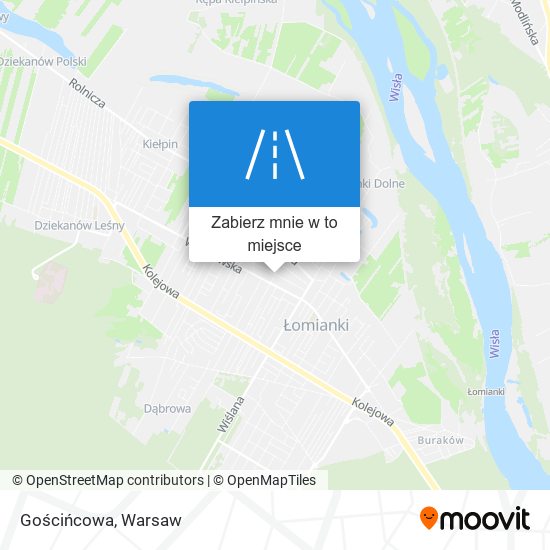 Mapa Gościńcowa