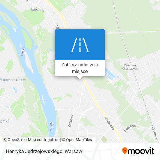 Mapa Henryka Jędrzejowskiego