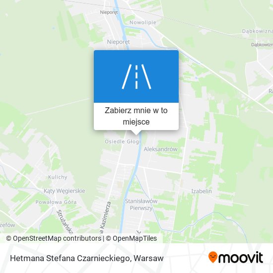 Mapa Hetmana Stefana Czarnieckiego