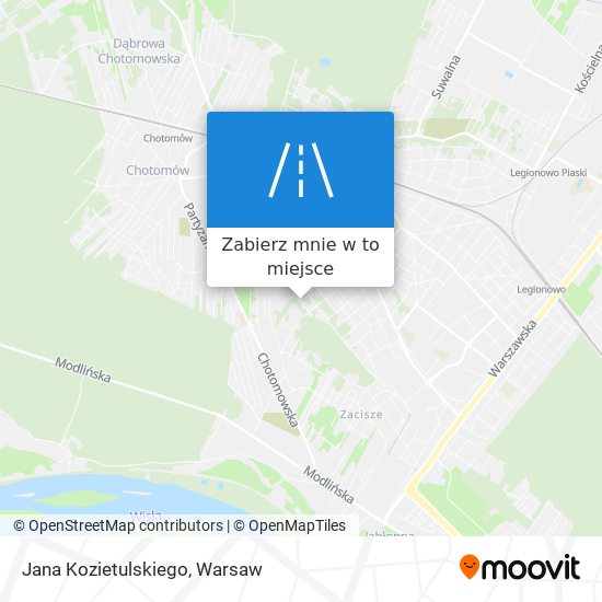 Mapa Jana Kozietulskiego