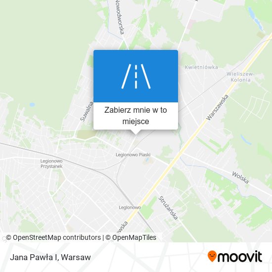 Mapa Jana Pawła I