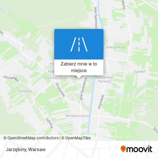 Mapa Jarzębiny