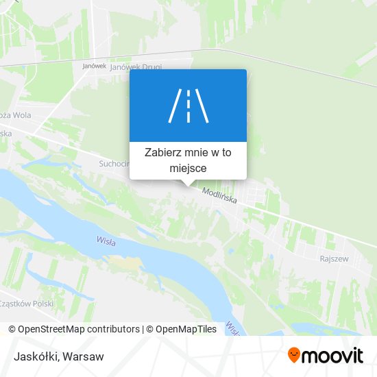 Mapa Jaskółki