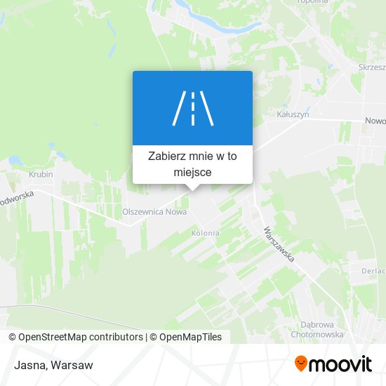 Mapa Jasna