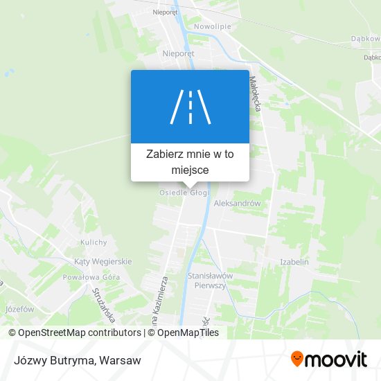 Mapa Józwy Butryma