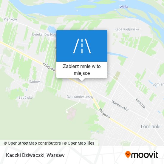 Mapa Kaczki Dziwaczki