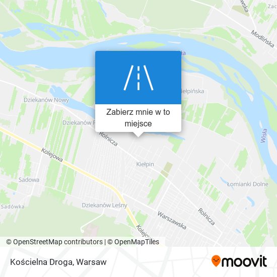 Mapa Kościelna Droga