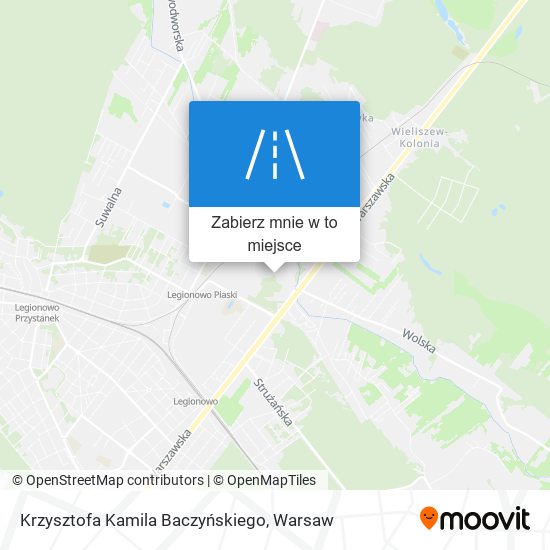 Mapa Krzysztofa Kamila Baczyńskiego