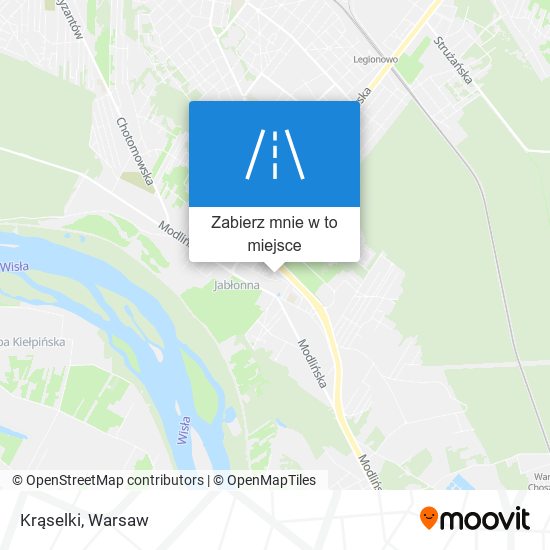 Mapa Krąselki