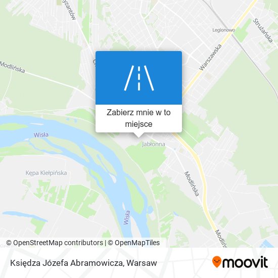 Mapa Księdza Józefa Abramowicza