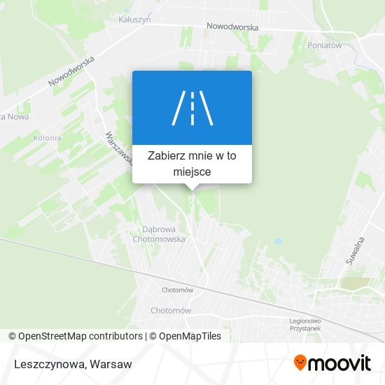 Mapa Leszczynowa