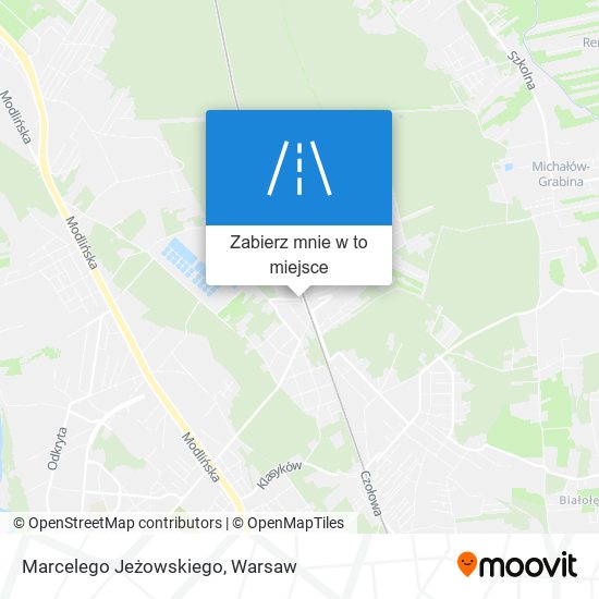 Mapa Marcelego Jeżowskiego