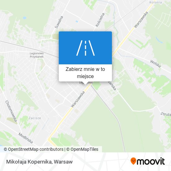 Mapa Mikołaja Kopernika