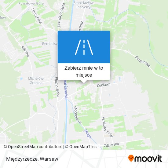 Mapa Międzyrzecze