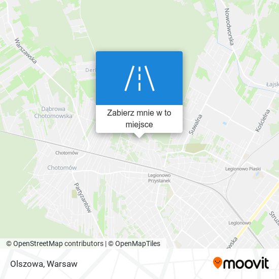 Mapa Olszowa