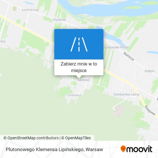 Mapa Plutonowego Klemensa Lipińskiego