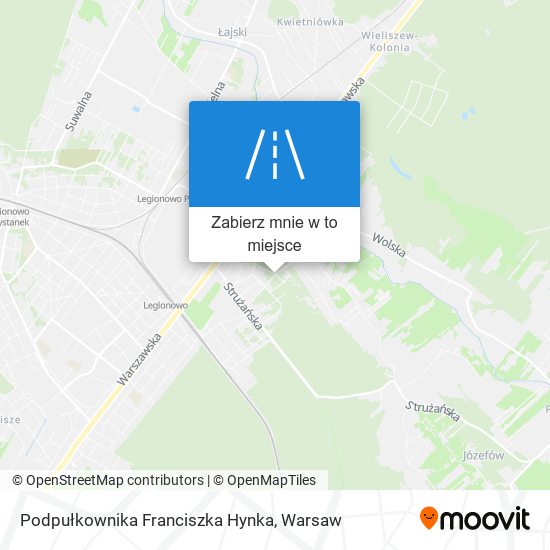 Mapa Podpułkownika Franciszka Hynka