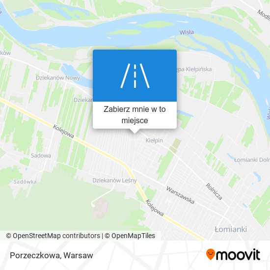 Mapa Porzeczkowa