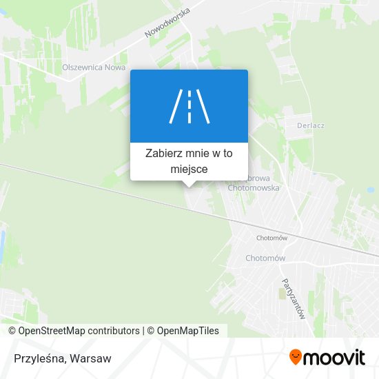 Mapa Przyleśna