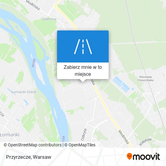 Mapa Przyrzecze