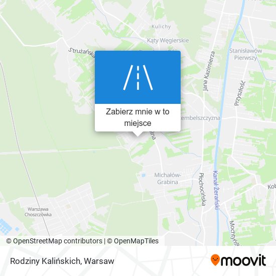 Mapa Rodziny Kalińskich