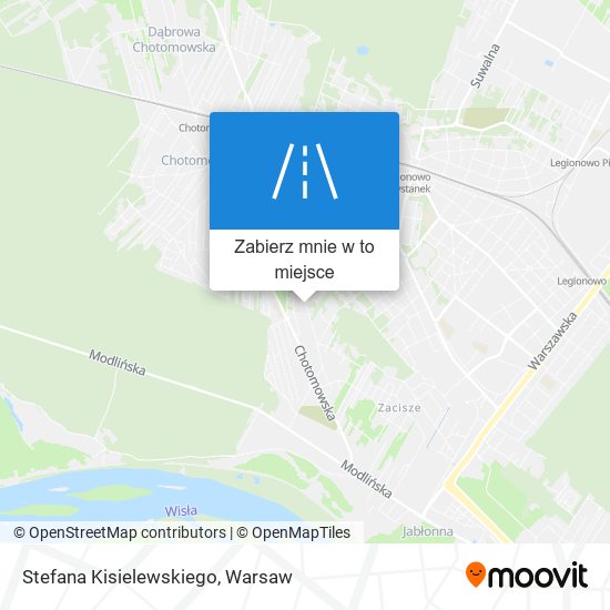 Mapa Stefana Kisielewskiego