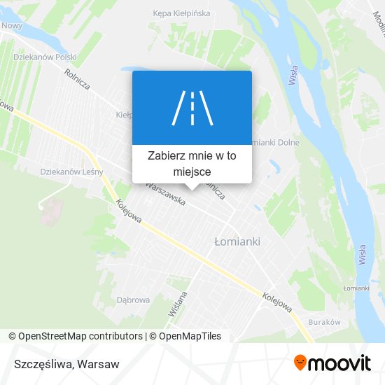 Mapa Szczęśliwa