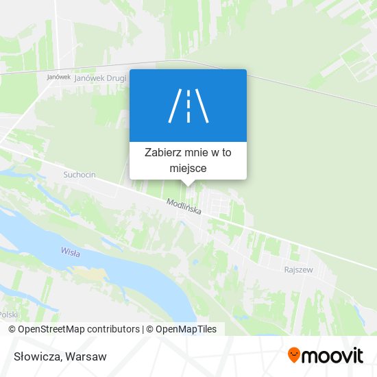 Mapa Słowicza