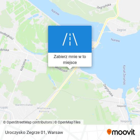 Mapa Uroczysko Zegrze 01