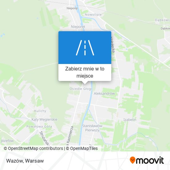 Mapa Wazów