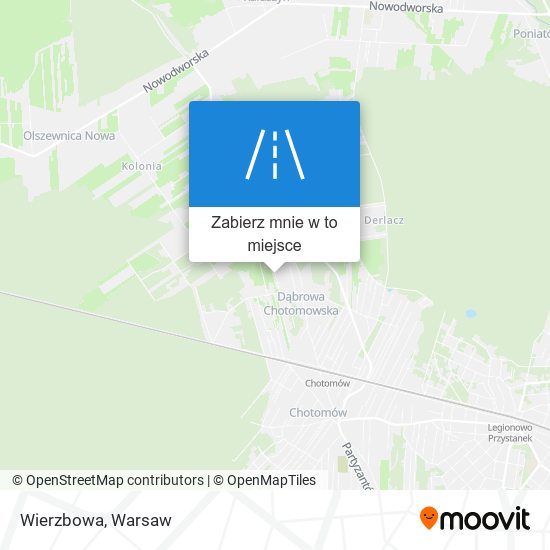 Mapa Wierzbowa