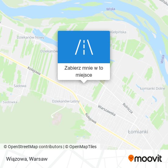 Mapa Wiązowa